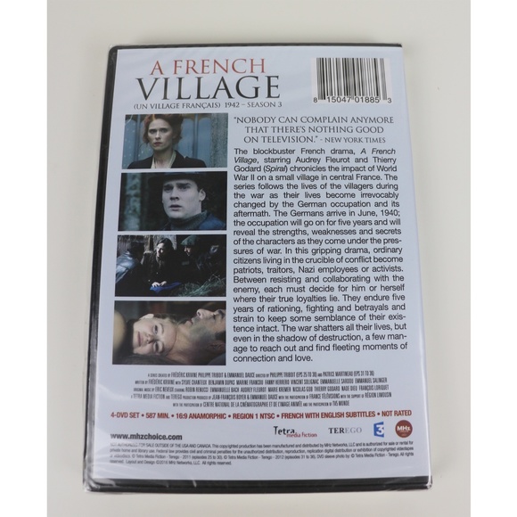 A French Village 1942 Season 3 Drama DVD 4 DiscSet - Picture 2 of 2